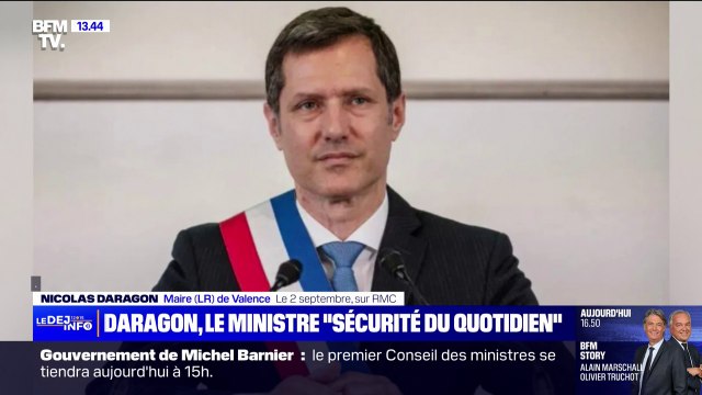 Ministère chargé de la sécurité du quotidien: le mesures prises par Nicolas Daragon durant son mandat de maire à Valence