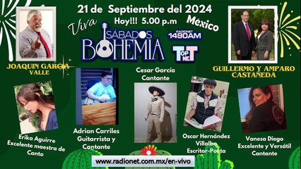 Sábados de Bohemia 21 de septiembre 2024