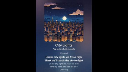 Music Buat Santai, City Lights