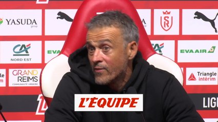 Enrique : « Quand même un sentiment positif » - Foot - L1 - PSG