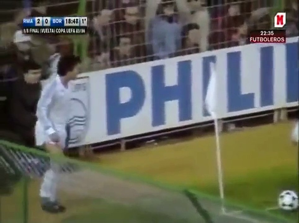 Real Madrid vs. Borussia Mönchengladbach - UEFA Cup 1985-1986