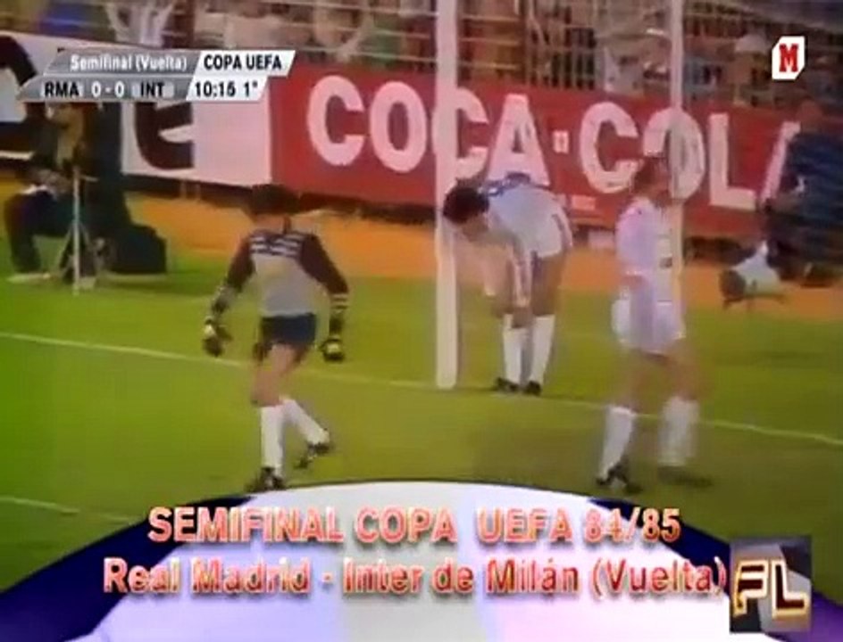Real Madrid vs. FC Internazionale - UEFA Cup 1984-1985