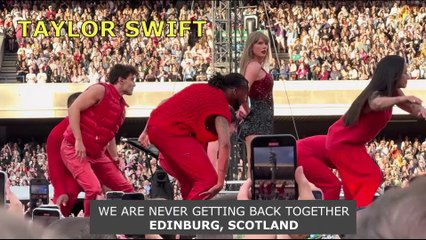 Taylor Swift - We are not getting back together | Edinburg 2024
