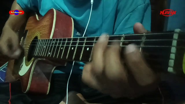 Nurfan - Teman Hidup (Cipt Nurfan) Video official versi gitaran akustik, gitar bolong, gitar biasa