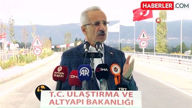 Bakan Uraloğlu: Çevre yolumuz ile zamandan 241 milyon lira, akaryakıttan 6 milyon lira olmak üzere yıllık toplam 247 milyon lira tasarruf edeceğiz
