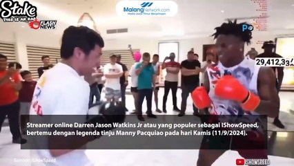 Ishowspeed Coba Lawan Manny Pacquiao: Langsung Ko