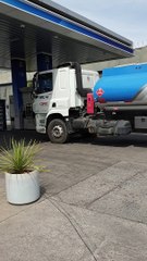 A Fuel Tanker Truck in Santiago, Chile ⛽