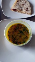 Indian Food: Dal and Naan Bread in Santiago, Chile