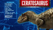 Dinosaur fight Allosaurus vs Ceratosaurus  Learn about dinosaurs  Dino battle  t