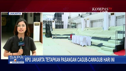 Hari Ini, KPU Jakarta Tetapkan Pasangan Cagub-Cawagub