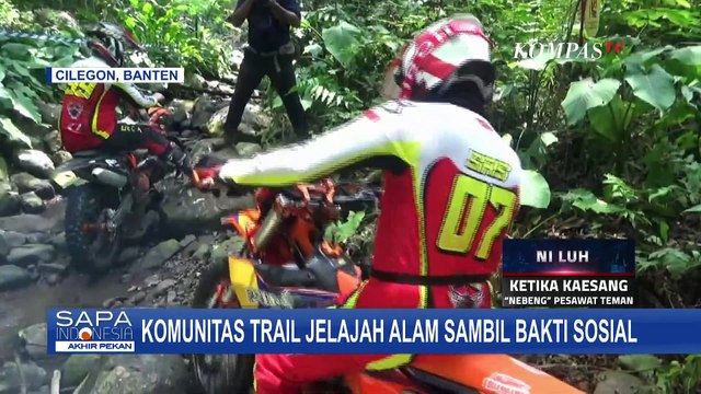Komunitas Trail Jelajah Alam Sambil Bakti Sosial