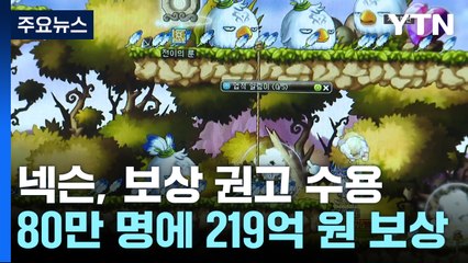 메이플스토리 아이템 조작 넥슨, 80만 피해자에 보상하기로 / YTN