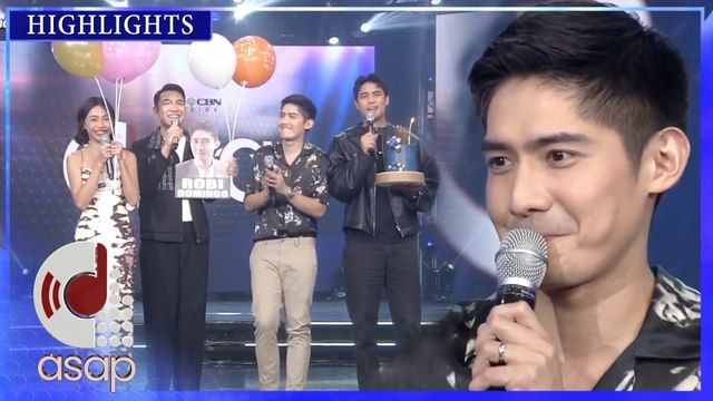 Robi Domingo's birthday celebration on ASAP | ASAP
