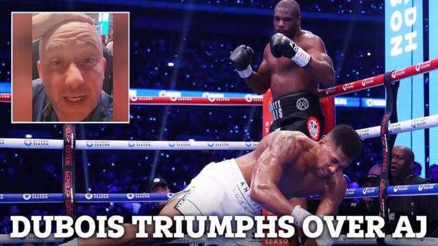 Daniel Dubois KNOCKS OUT Anthony Joshua in HUGE upset after savage onslaught in front of 96,000 stunned fans at Wembley