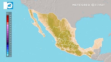 Intensas lluvias esta semana en México por Giro Centroamericano