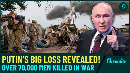 Over 70,000 Putin’s Men Killed: Grim Toll of Ukraine War Exposed as Casualties Surge!