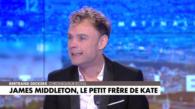 Bertrand Deckers, chroniqueur royal, dresse le portrait de James Middleton, petit frère de Kate Middleton