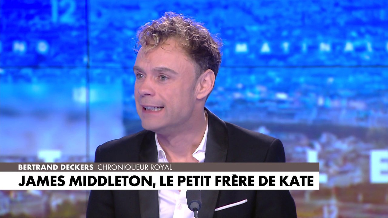 Bertrand Deckers, chroniqueur royal, dresse le portrait de James Middleton, petit frère de Kate Middleton