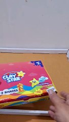 SKOODLE Clay Star, Re-Usable, Never-Dries, Never-Hardens, Non-Toxic, for 3 Years, Art Craft, Gift for Kids, Set of 24 Multicolor