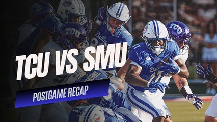 COLLEGE FOOTBALL FINAL: SMU Dominates TCU, 66-42 And Takes Back The Iron Skillet
