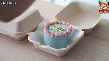 Mini Lunch Box Cakes. Egg good Cake_Health & Fitness yummy. @Indulovecooking