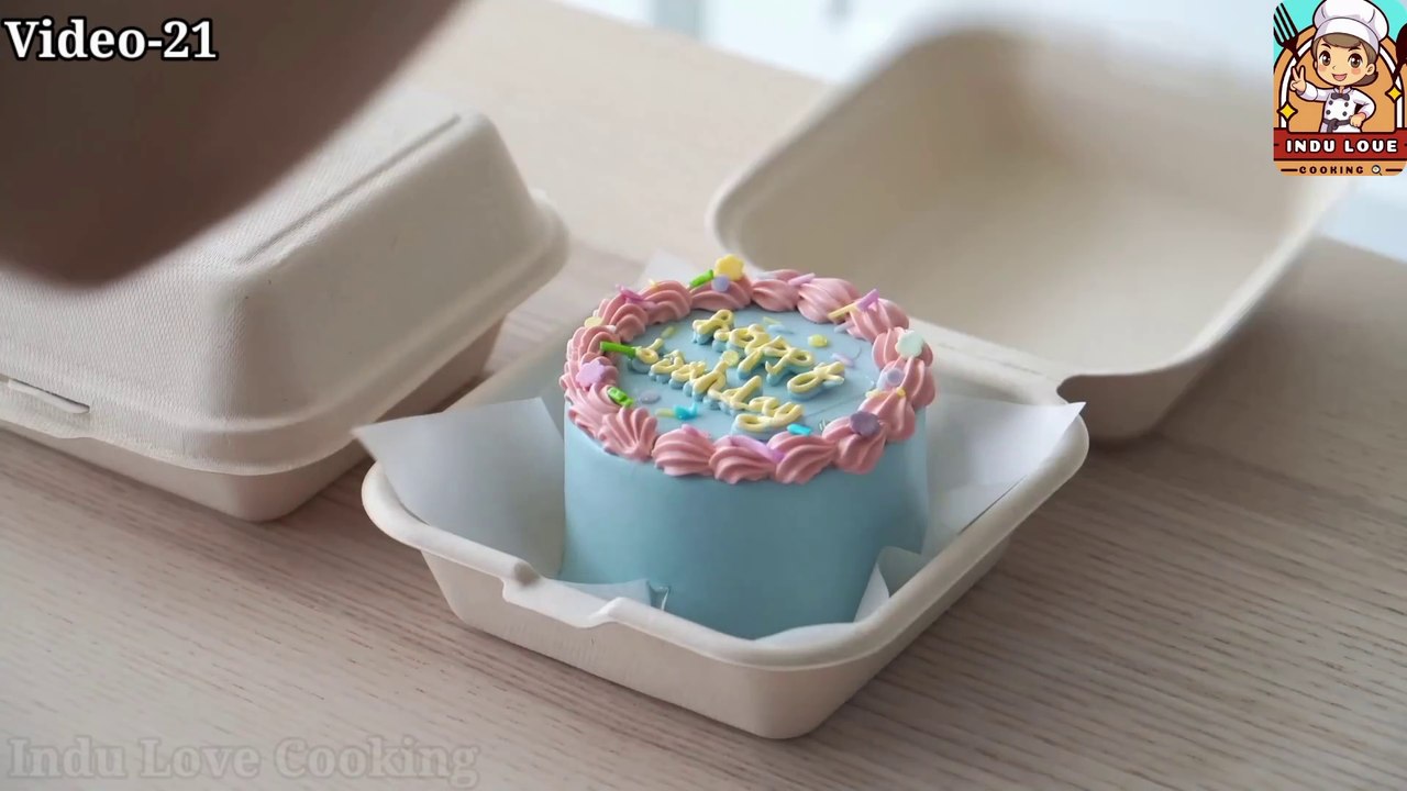 Mini Lunch Box Cakes. Egg good Cake_Health & Fitness yummy. @Indulovecooking