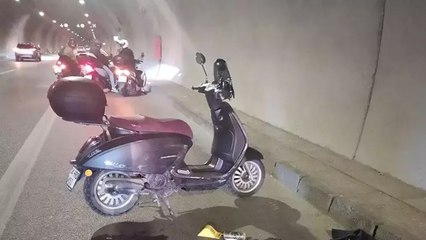 Üsküdar’da sürücüsünün kontrolünden çıkan motosiklet devrildi: 1 ölü, 1 yaralı