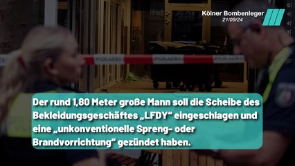 Köln: Zwei Bombenanschläge in nur drei Tagen