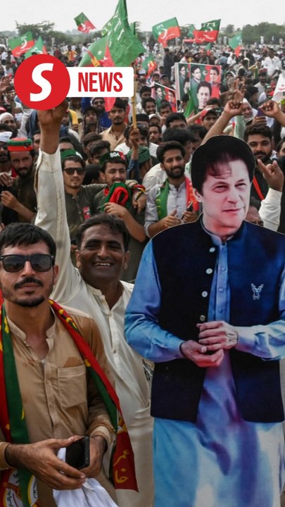 Supporters of jailed ex-PM Imran Khan hold rally in Pakistan to demand his release