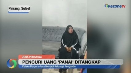 Emak-Emak Pencuri Uang Panai Ditangkap Polisi