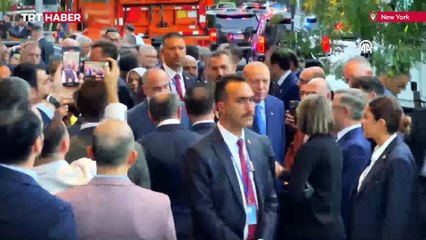 Cumhurbaşkanı Erdoğan, ABD'de sevgi gösterileriyle karşılandı
