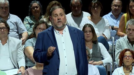Junqueras promete "un 1-O y 3-O tan largo como haga falta" para la independencia de Catalunya
