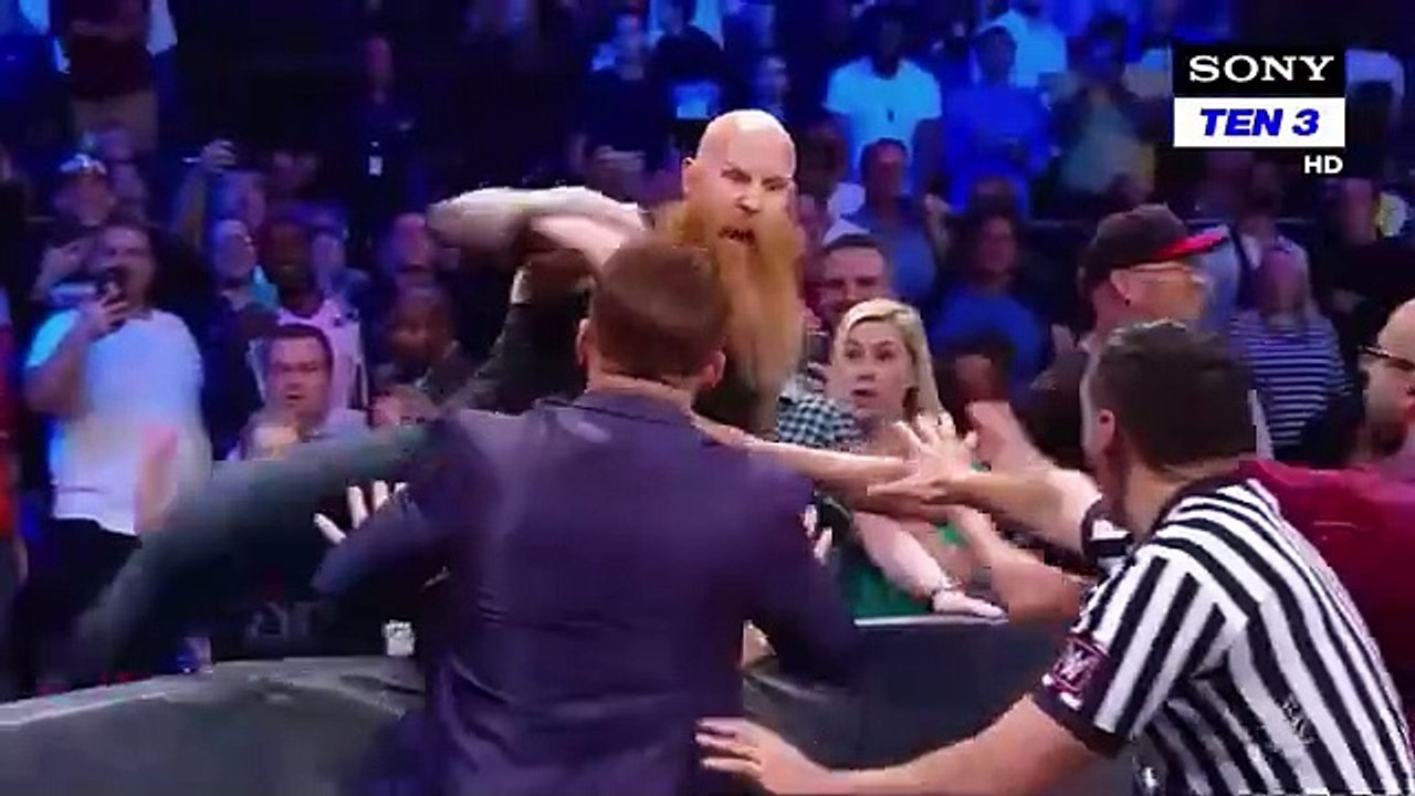 HINDI - Roman Reigns aur Erick Rowan ke beech hua ek ghamasaan yudh Blue Brand par
