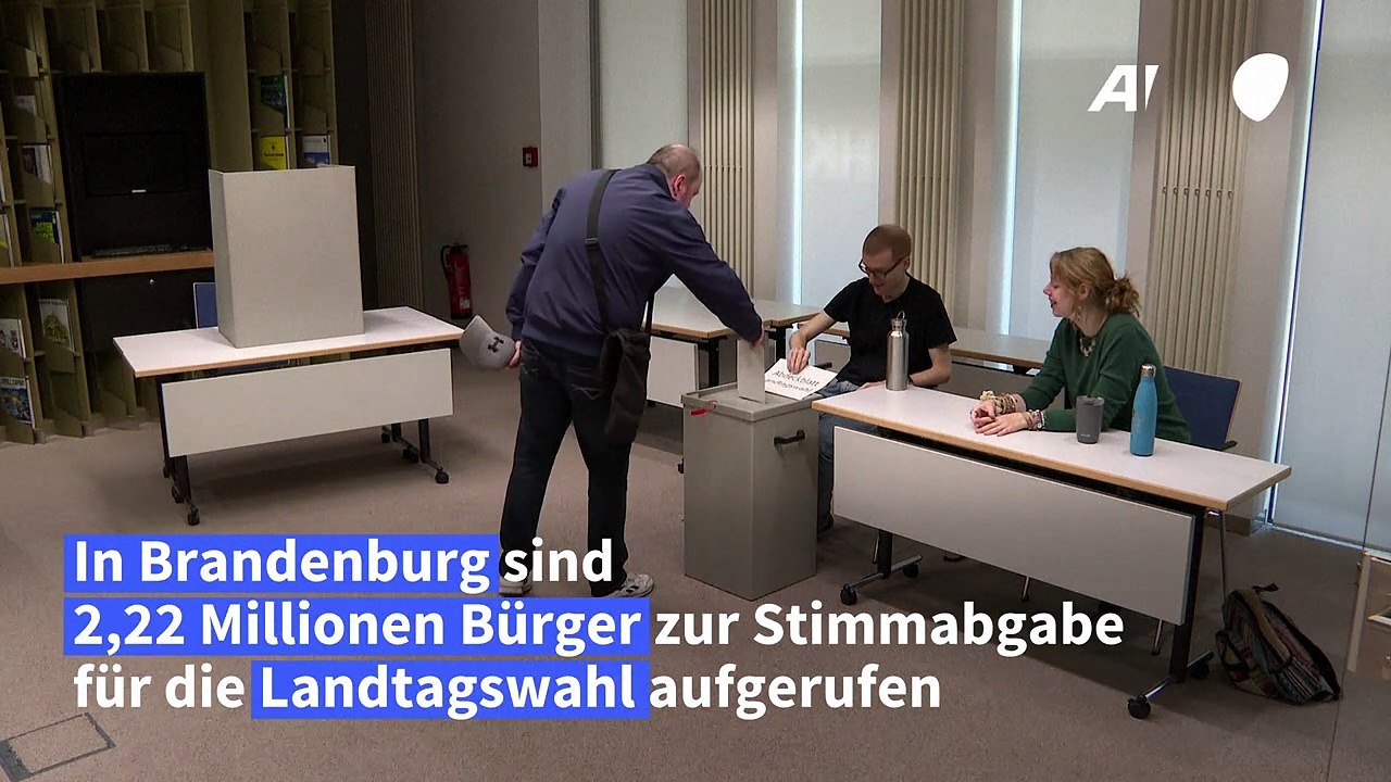 Brandenburger wählen neuen Landtag
