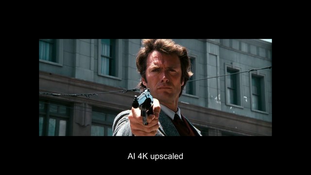 Dirty Harry (1971) 4K - Part 1 - Upscaled classic movie clips #movies #shorts #AI #upscaled