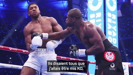 Poids lourds - Dubois aux anges après sa victoire par KO contre Joshua