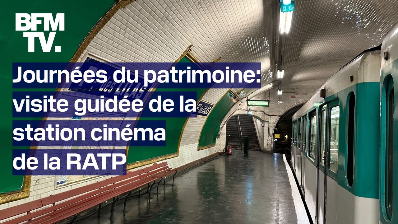 Journées européennes du patrimoine: visite guidée de la station cinéma de la RATP