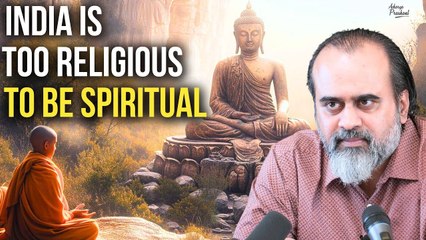 India is too religious to be spiritual || Acharya Prashant, with O.P. Jindal University (2022)