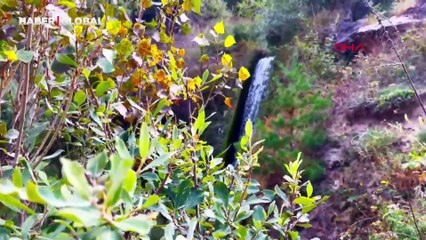 Karakale'nin saklı güzelliği: Çakraz Şelalesi