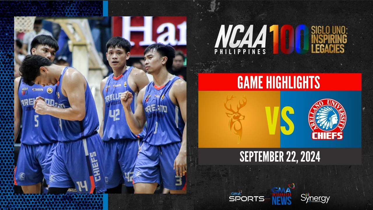 Arellano vs. San Sebastian (Men's Basketball Round 1 Highlights) | NCAA Season 100