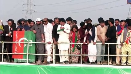 PTI Lahore-- Jalsa Started In Full Swing