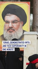 'Israel demonstrated intel and tech superiority in one minute'