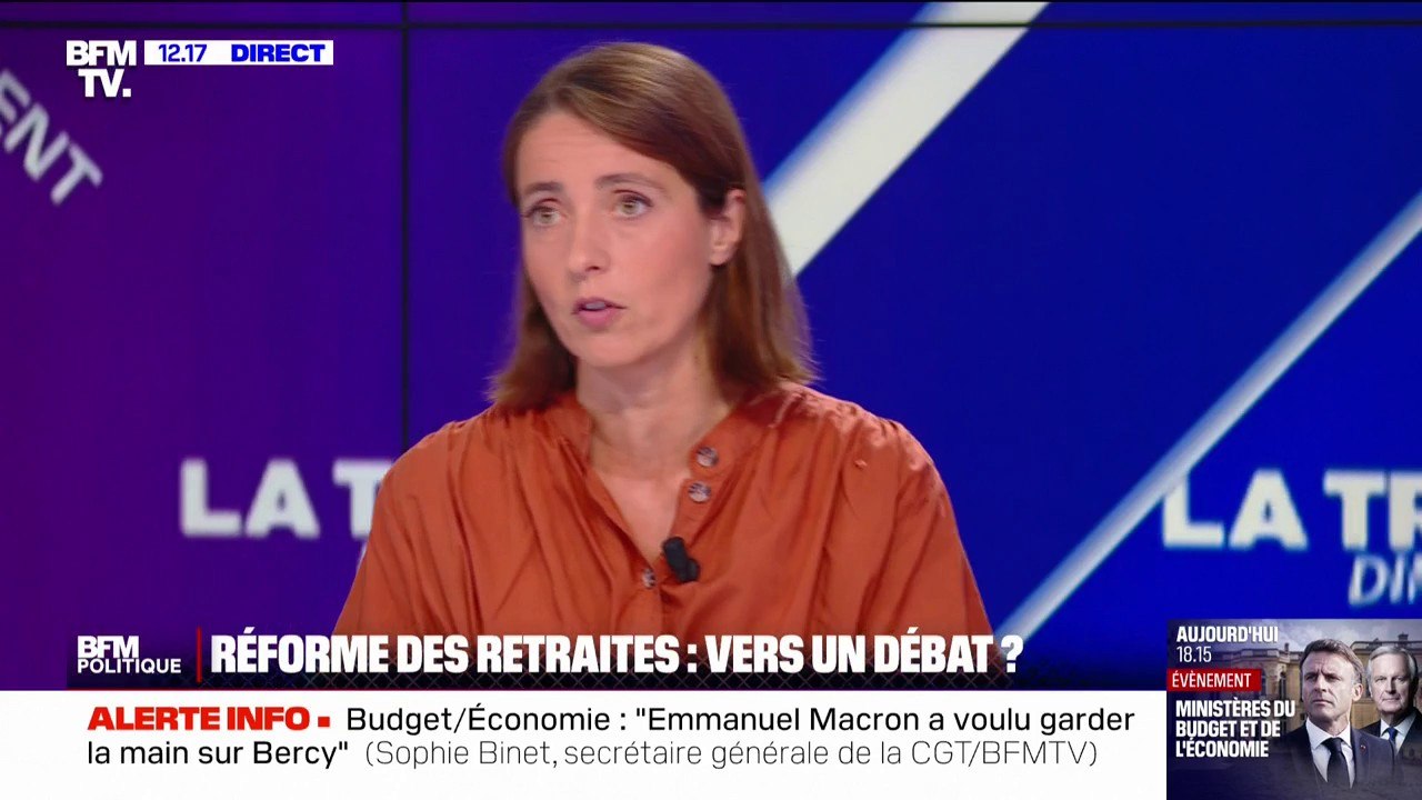 Sophie Binet sur la réforme des retraites: "L'objectif de la CGT est que cette réforme ne s'applique pas"