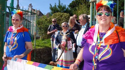 Saltash Cornwall Gay Pride LGBTQIA The people in pictures 14th September 2024.