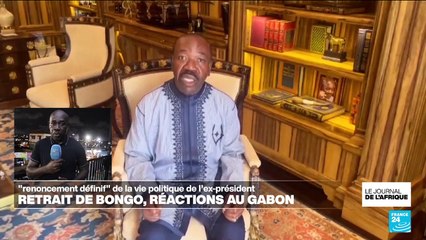 Gabon: réactions à Libreville après l'annonce de l'ex-président Ali Bongo de son "renoncement définitif"
