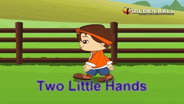 Two Little Hands To Clap Clap Clap Rhyme With Lyrics I English Kids Songs _ _HD