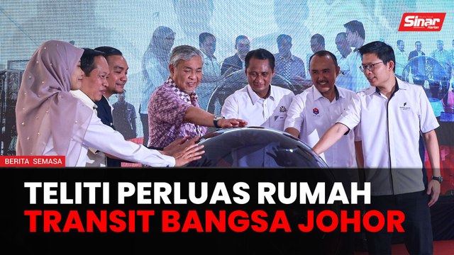 Teliti perluas konsep rumah transit Bangsa Johor ke negeri lain - Ahmad Zahid