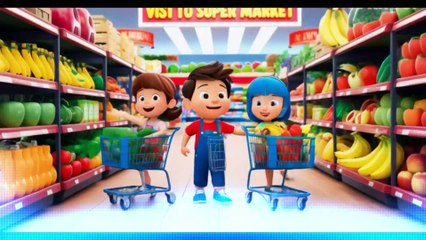 kids rhymes || visit to super market || kids songs  || kids entertainment || nursery rhymes
