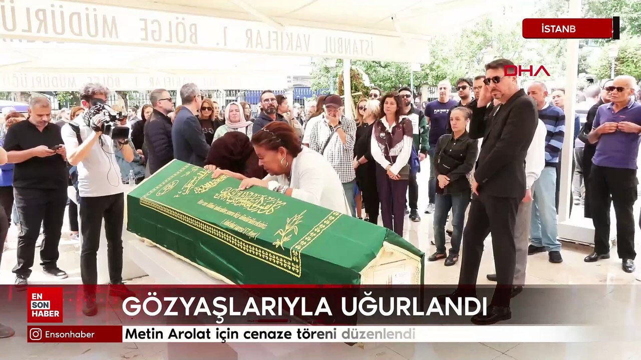 Metin Arolat için cenaze töreni düzenlendi