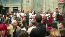 La emoción de una jota a San Fermín de Aldapa